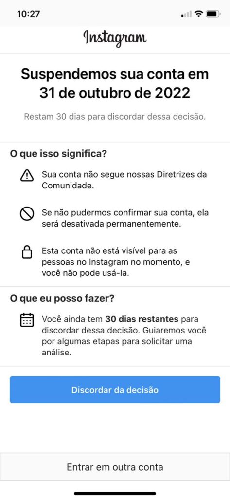 Whatsapp, Instagram e Facebook seguem com instabilidade