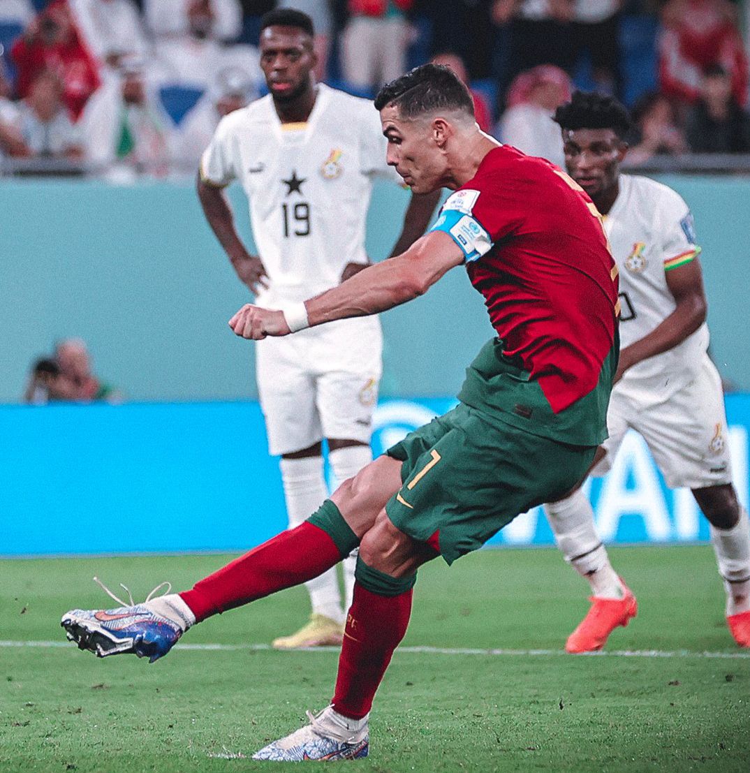 Gana diminui, mas Portugal vence no jogo de estreia da Copa por 3 x 2