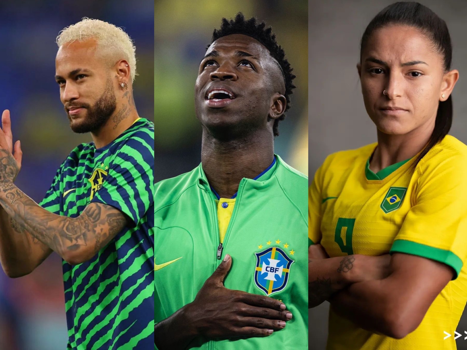 Debinha, Neymar e Vini Jr. estão entre indicados a melhores